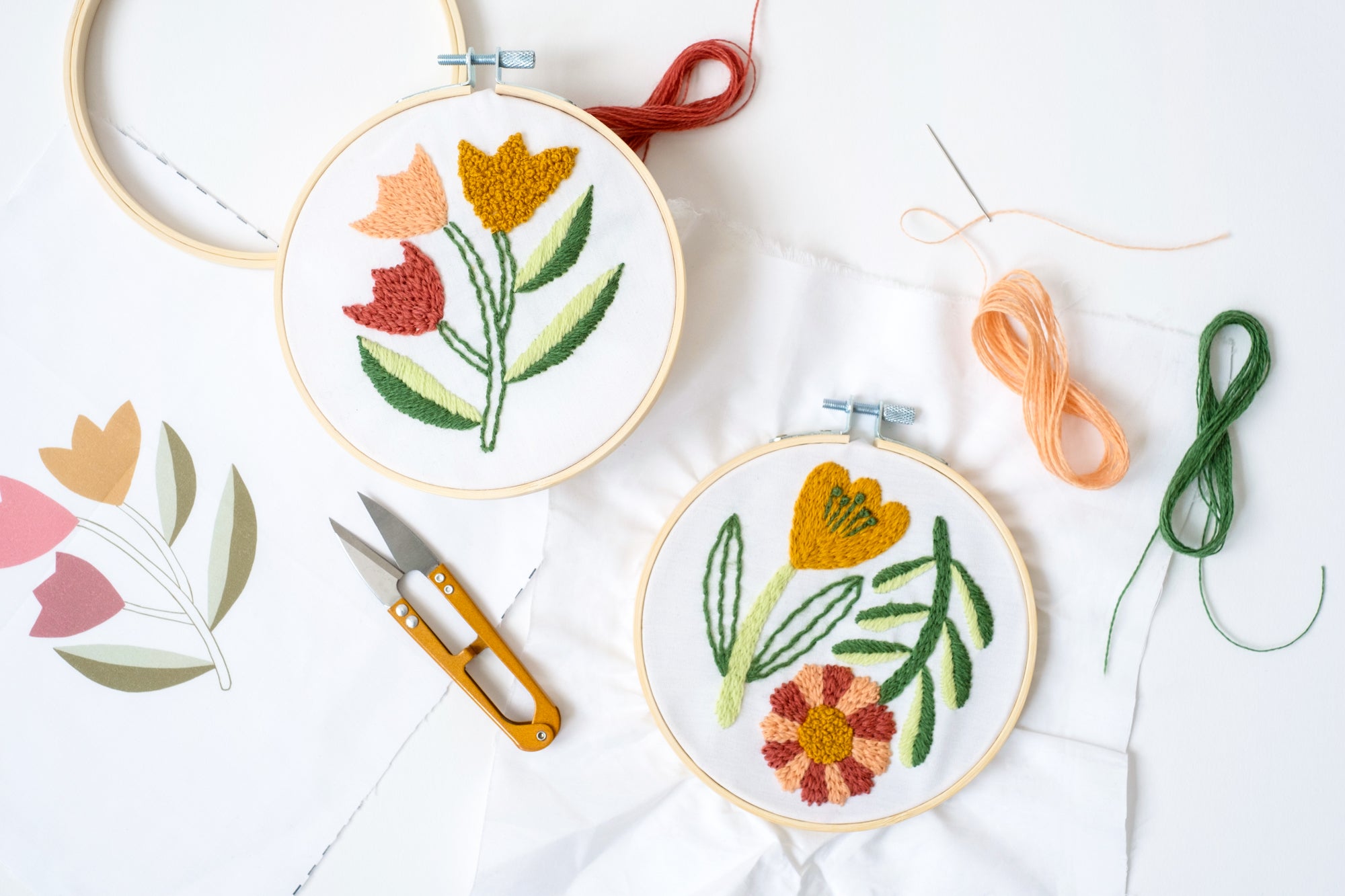 Discover Embroidery - Kit by Arounna Khounnoraj + Video Learning