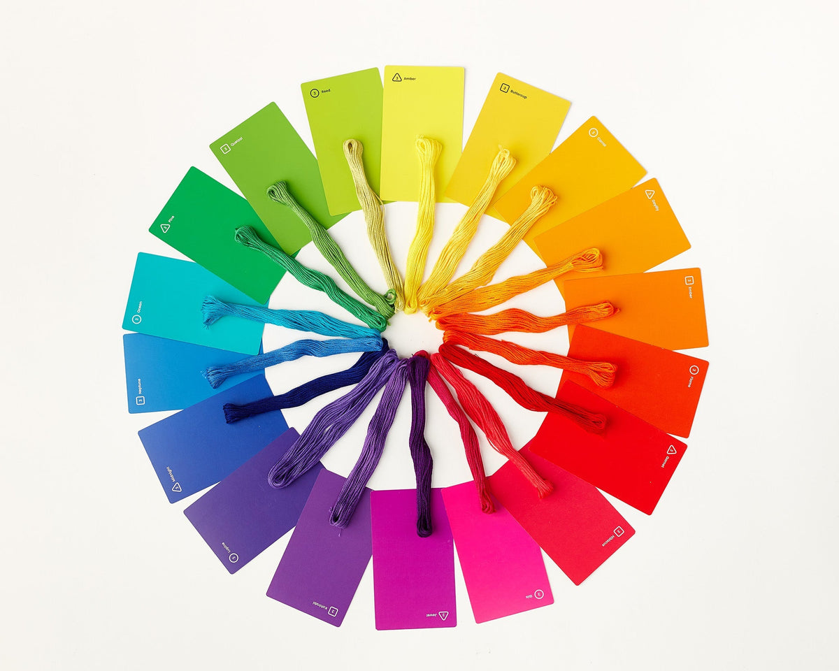 Color Theory for Embroidery - How to Choose Thread Colors – Zollie
