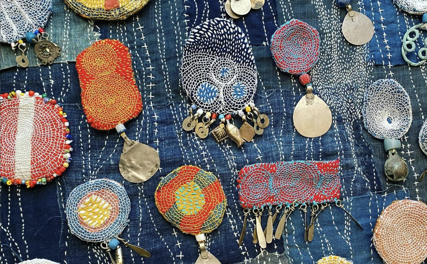 Embroidered Embellishments: Found Inspiration