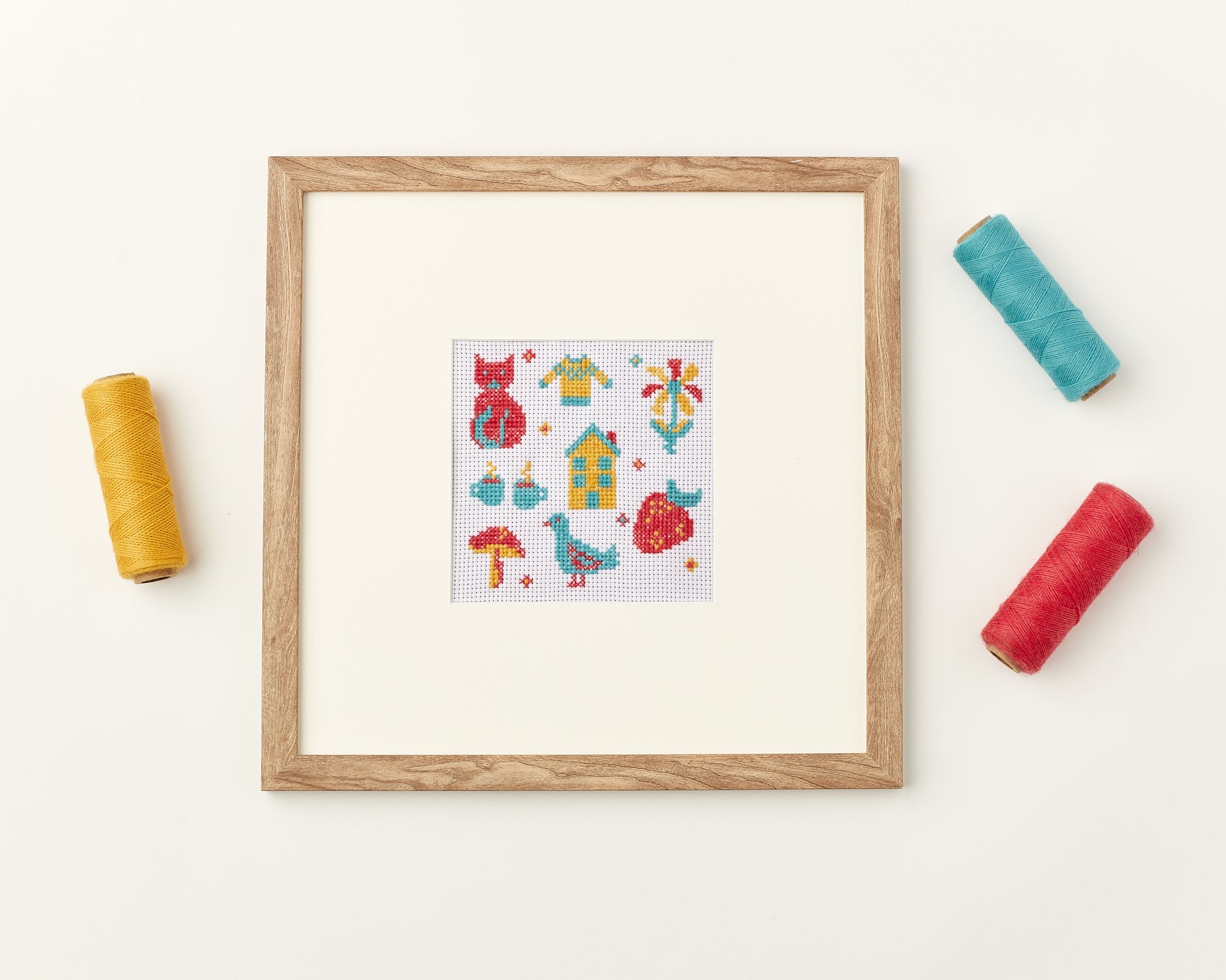 Zollie At Home Cross Stitch Pattern