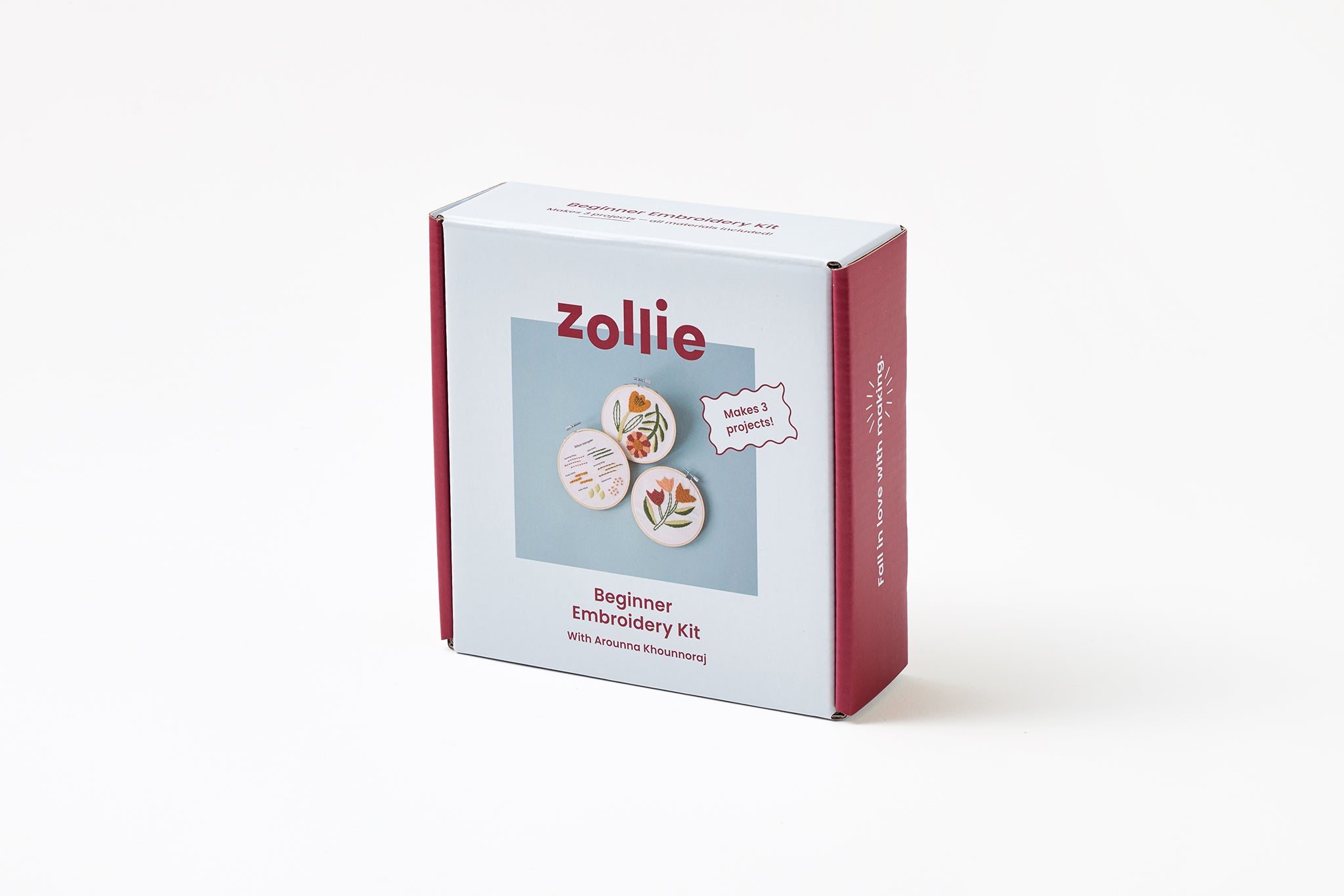 Learn to Embroider - Kit + Video Guide