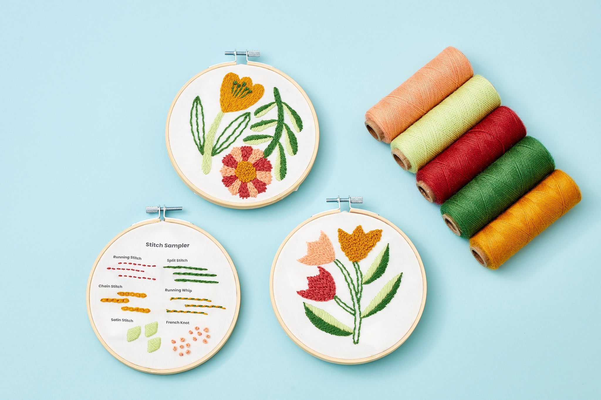 Learn to Embroider - Kit + Video Guide